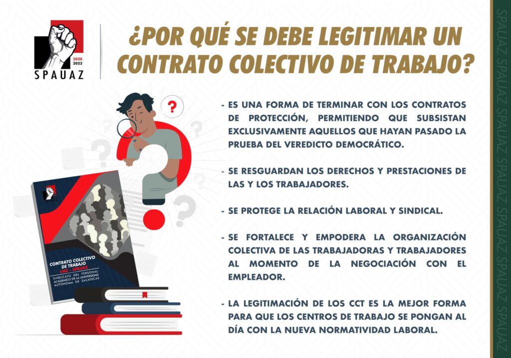 Infografía ¿por Qué Se Debe Legitimar Un Contrato Colectivo De Trabajo